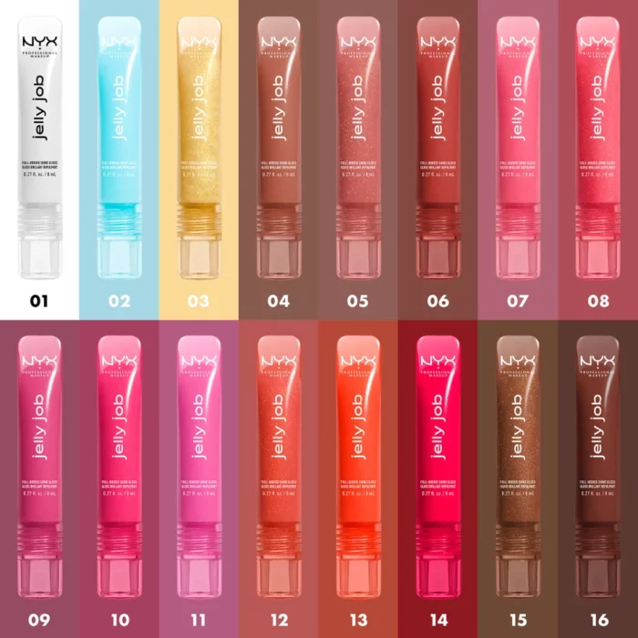 NYX Jelly Job Full-Bodied Shine Gloss Lip-Smoothing Shine - Image 2