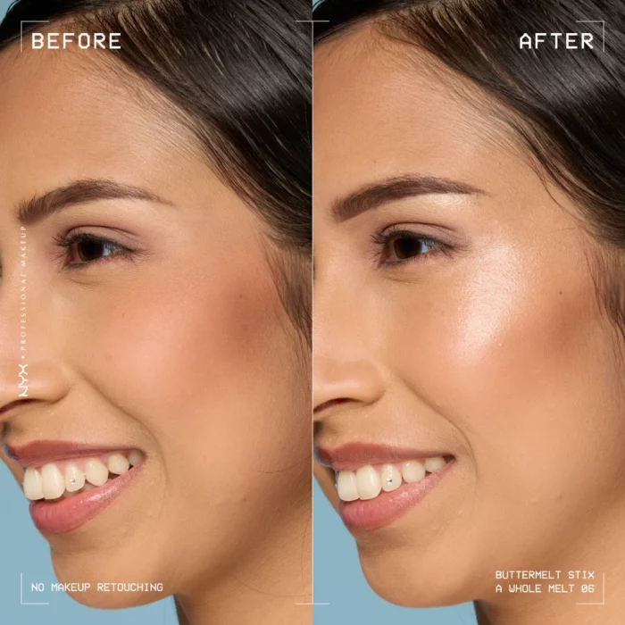 NYX Buttermelt Stix Glow Boosting Stix up to 8 HR Wear - A Whole Melt - Image 4