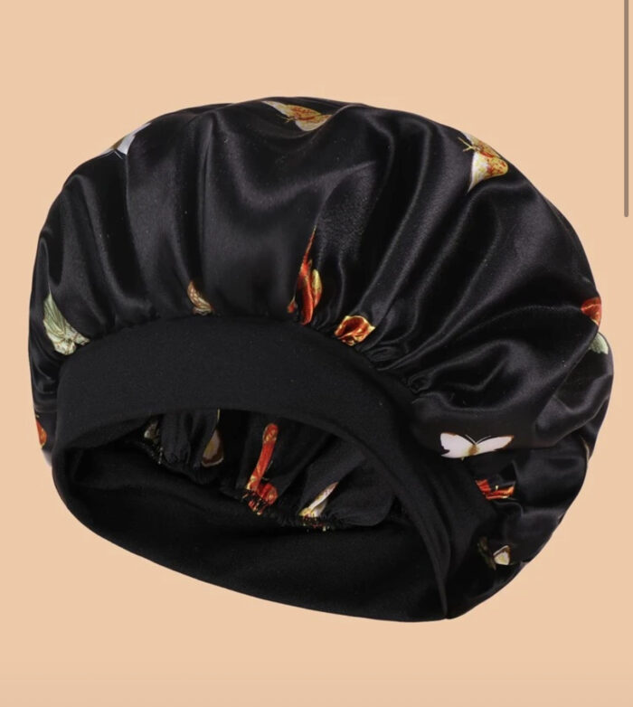 Hair bonnet butterfly pattern- random color - Image 3