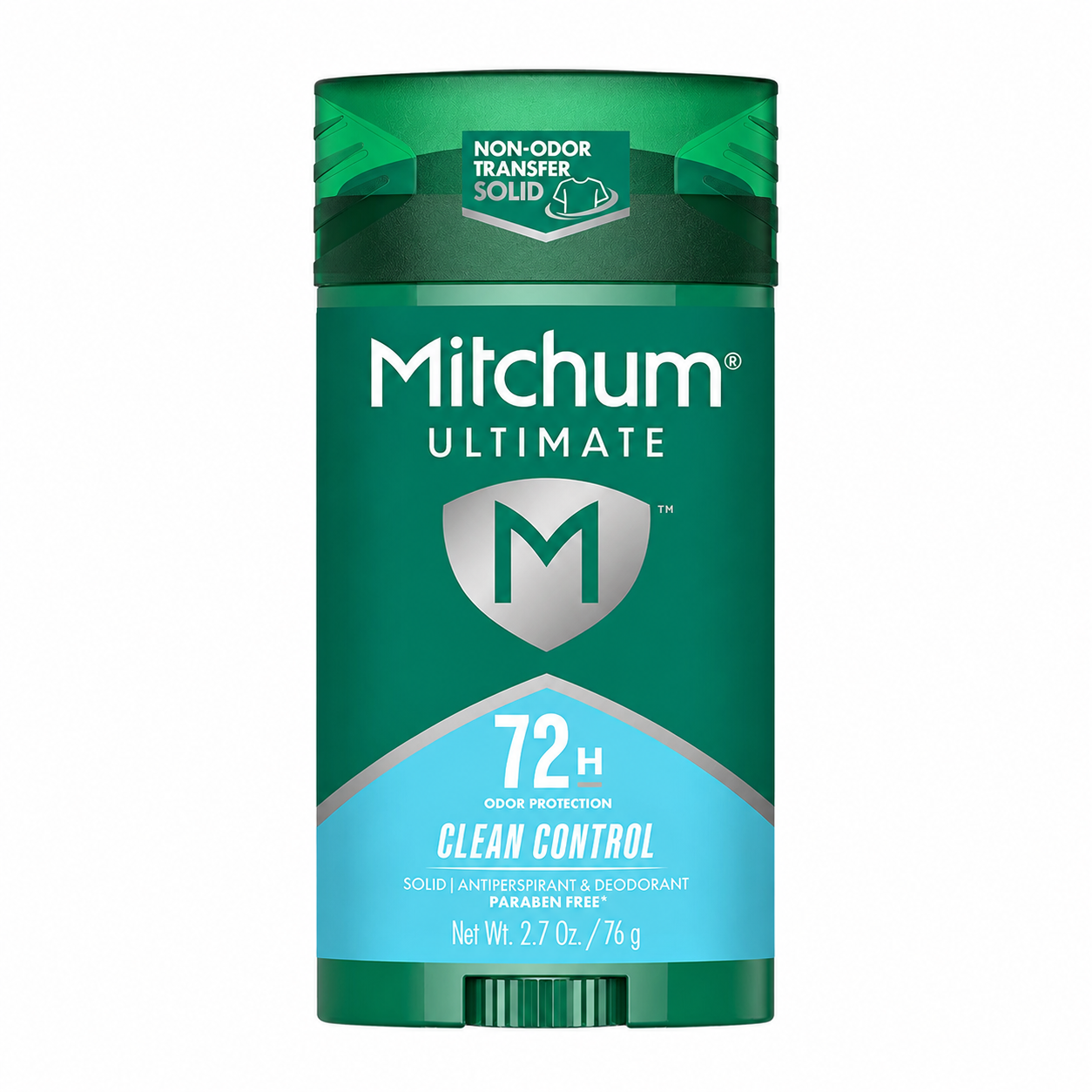 292210F3-464A-40AA-9589-5C1188558E73 Mitchum Ultimate 72H Odor Protection Men’s Antiperspirant & Deodorant Invisible Solid Clean Control 76 g - الصورة 1