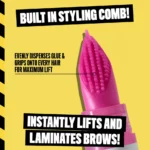 NYX The Brow Glue Crazy Lift Brow Lamination Gel- Transparent - Image 5