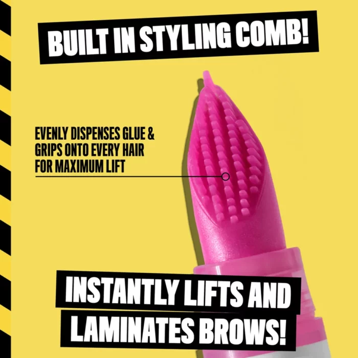 NYX The Brow Glue Crazy Lift Brow Lamination Gel- Transparent - Image 5