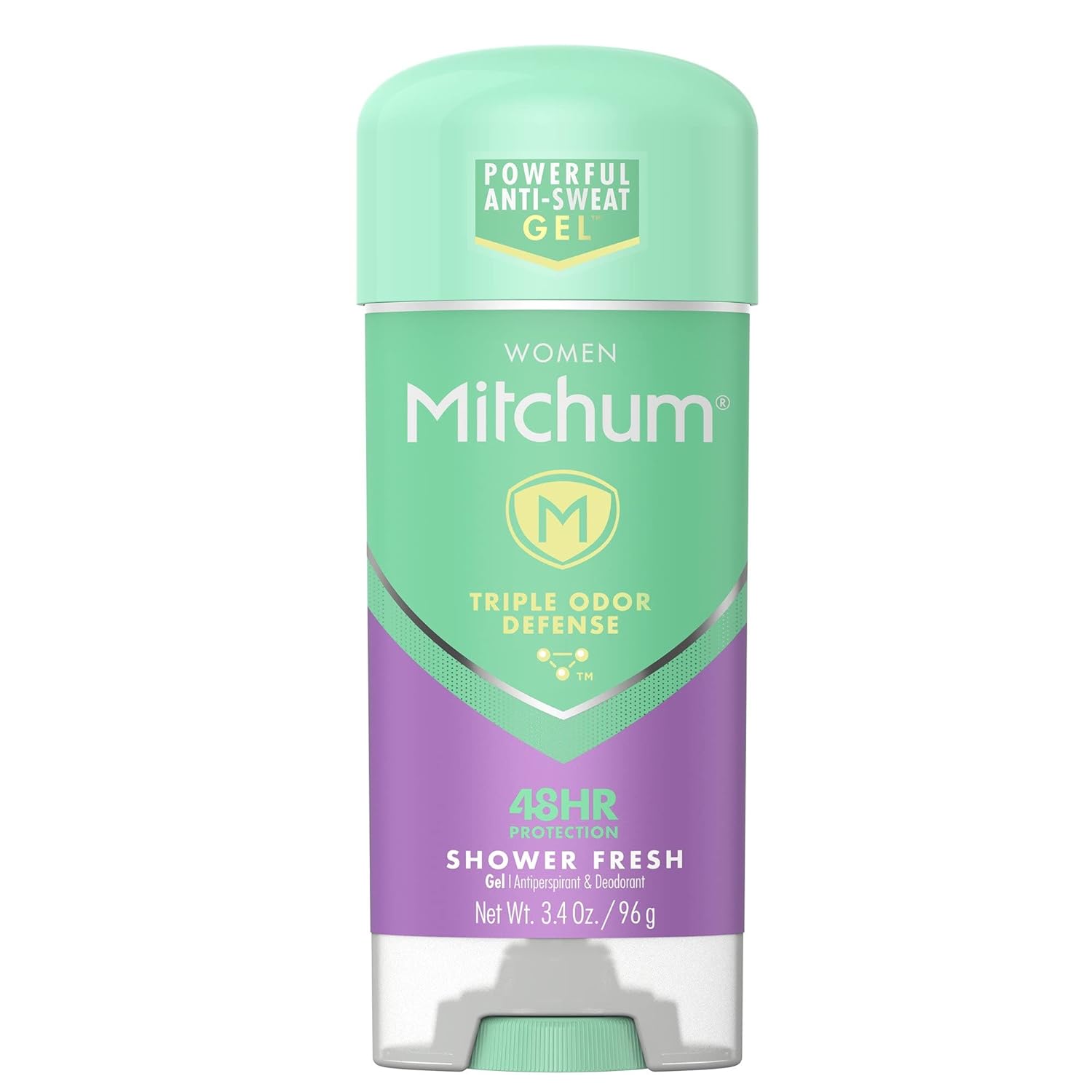 IMG_6635 Mitchum Women’s Antiperspirant Deodorant Gel Stick, Shower Fresh Scent 48HR Sweat & Odor Protection 96 g - الصورة 1