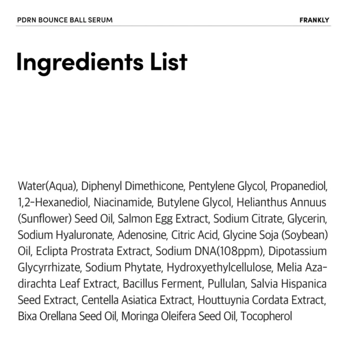 FRANKLY PDRN Bounce Ball Serum 30ML - Image 8