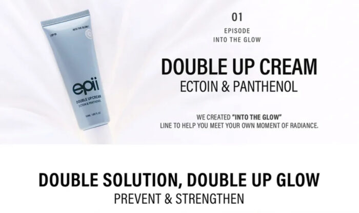 epii Double Up Cream Ectoin & Panthenol 50ml - Image 2