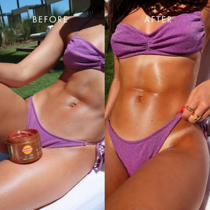 Carroten Gold Shimmer Bronzing + Accelerating Tanning Gel - 150 ml - Image 3