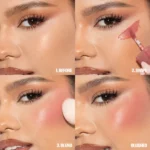 HUDA BEAUTY Baby Blush Duo Mild Mocktail - Strawberry Cream + Ube - Image 6