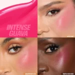 HUDA BEAUTY Baby Blush Duo Intense Mocktail - Black Cherry + Intense Guava - Image 2