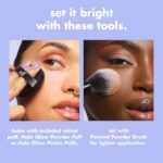 ⁦Elf Set It Bright Powder Quad⁩ - الصورة ⁦4⁩