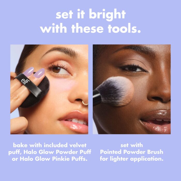 ⁦Elf Set It Bright Powder Quad⁩ - الصورة ⁦4⁩