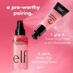 ⁦Elf Power Grip Rosé Setting Spray-80 ml⁩ - الصورة ⁦6⁩