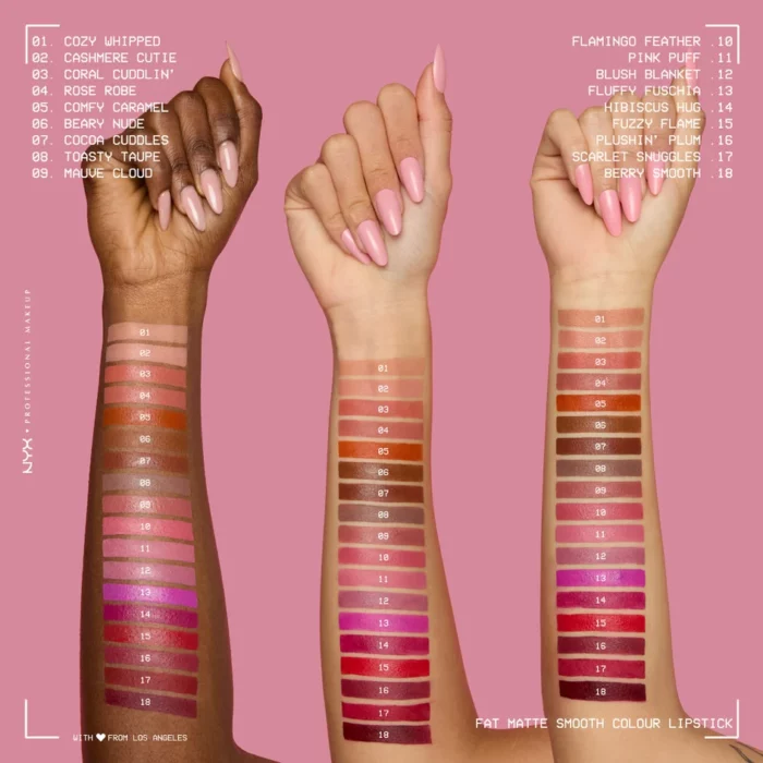⁦NYX Fat Matte Smooth Color Lipstick⁩ - الصورة ⁦2⁩