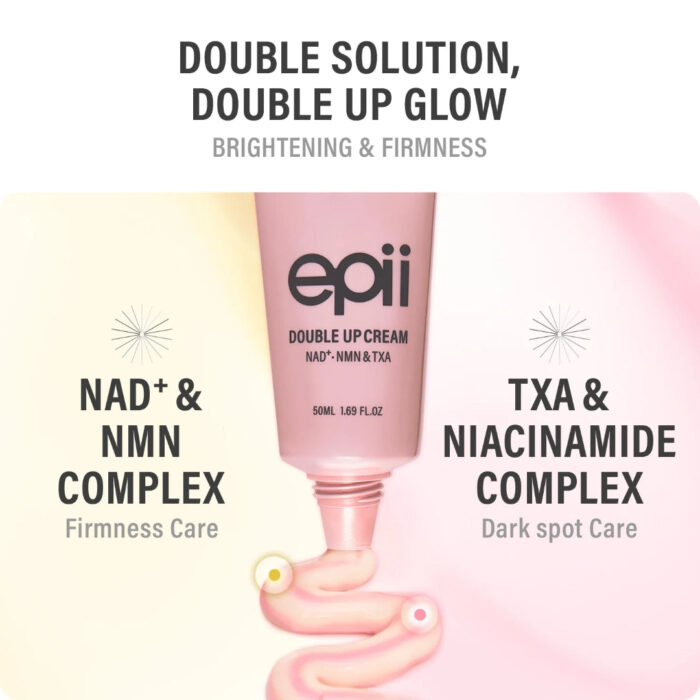 ⁦epii Double Up Cream NAD+ NMN & TXA - 50 ml⁩ - الصورة ⁦3⁩