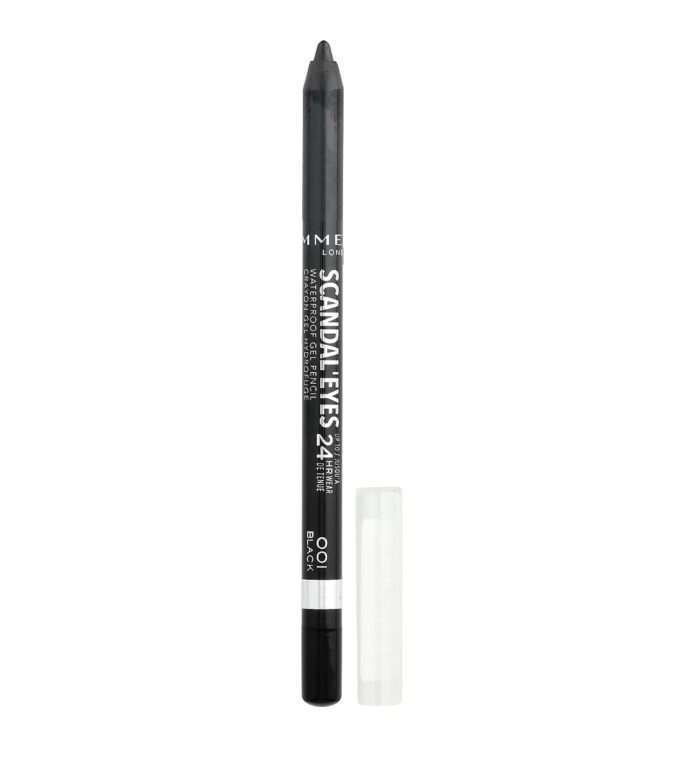 Rimmel London Scandal Eyes Waterproof Gel Pencil 001 Black - Image 2