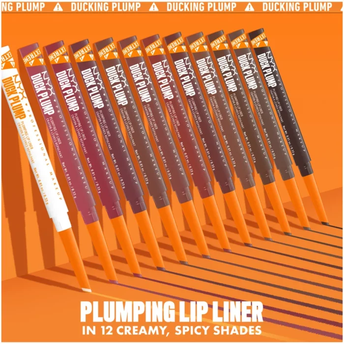 NYX Duck Plump Plumping Lip Liner - Nude Flip - Image 3