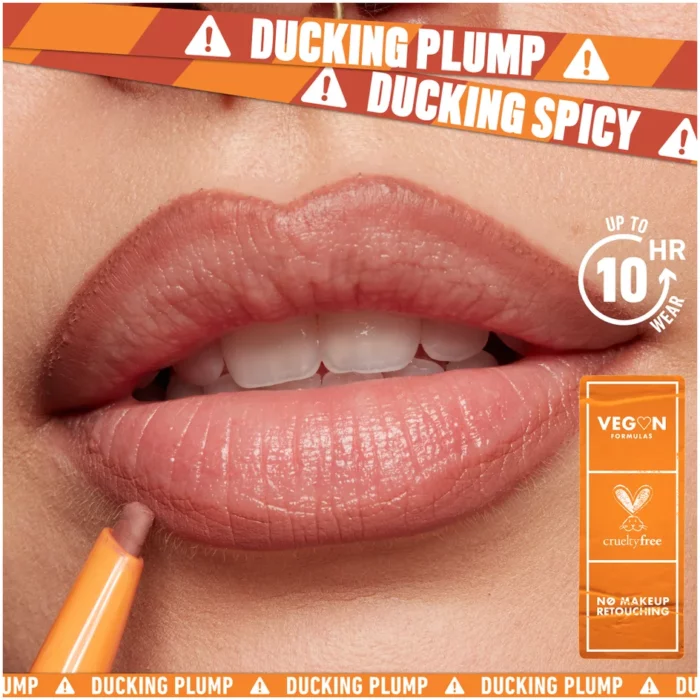NYX Duck Plump Plumping Lip Liner - Nude Flip - Image 5