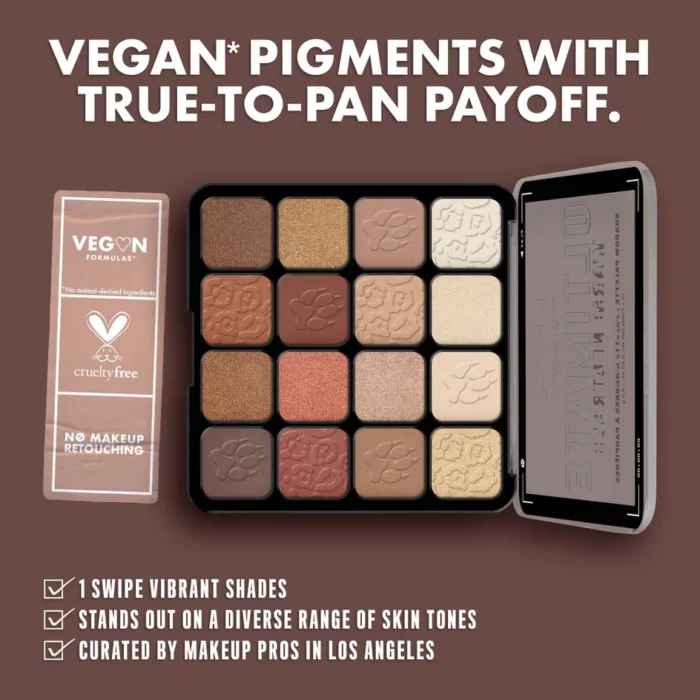 NYX Ultimate Shadow Palette Vegan 16-Pan - Warm Neutrals - Image 3
