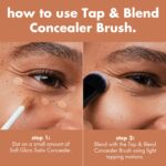 ⁦Tap & Blend Concealer Brush⁩ - الصورة ⁦4⁩