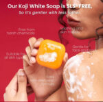 Koji White - Kojic Acid Skin Brightening Soap - 80 g*2 - Image 4