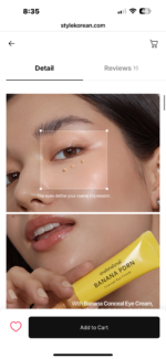 SHAISHAISHAI Banana PDRN Conceal Eye Cream - 15g - Image 3