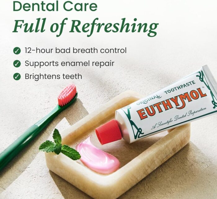 EUTHYMOL Original Toothpaste - 106 g - Image 3