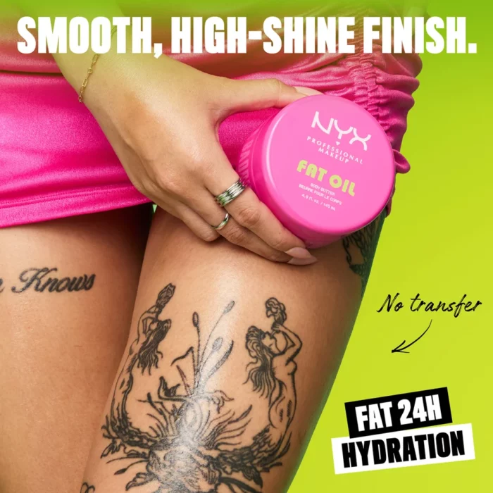 NYX Fat Oil Body Butter 145ml - Suga Baddie - Image 2