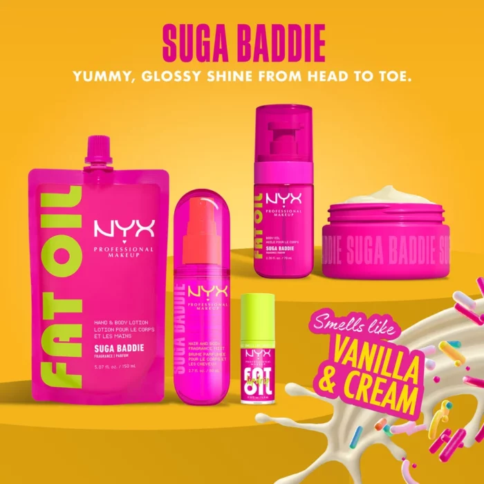 NYX Fat Oil Body Butter 145ml - Suga Baddie - Image 8