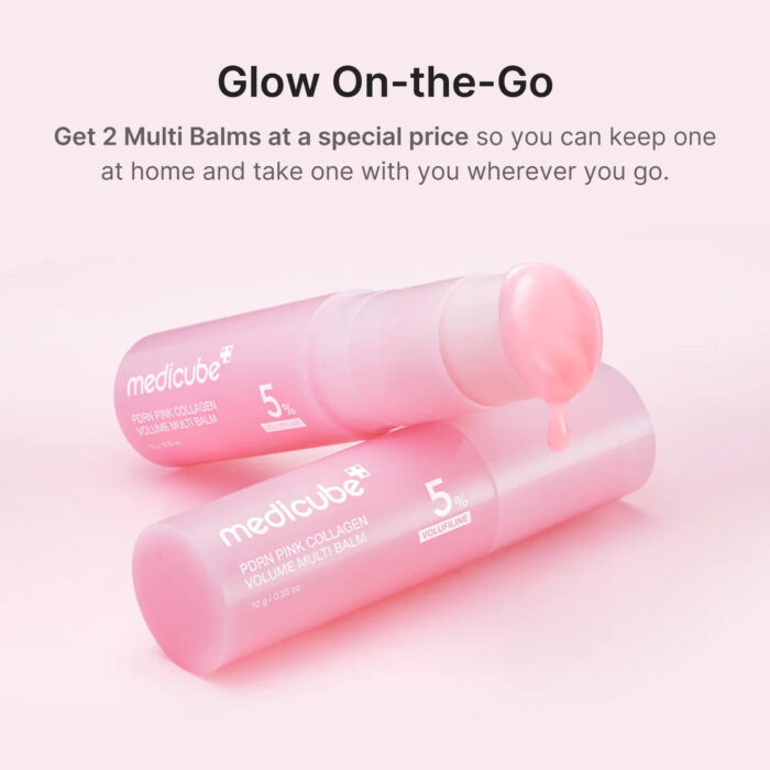 MEDICUBE PDRN Pink Collagen Volume Multi Balm 10g - Image 7