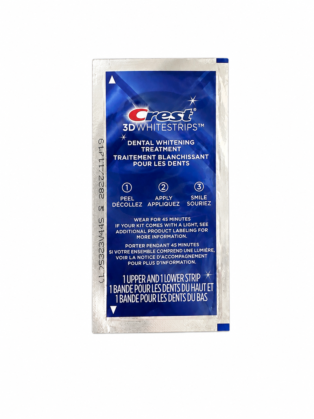 66B28544-31A5-4AC6-BC99-79112547F9F6 CREST 3D WHITESTRIPS BRIGHTENER MAINTENANCE 1 strip - Image 1