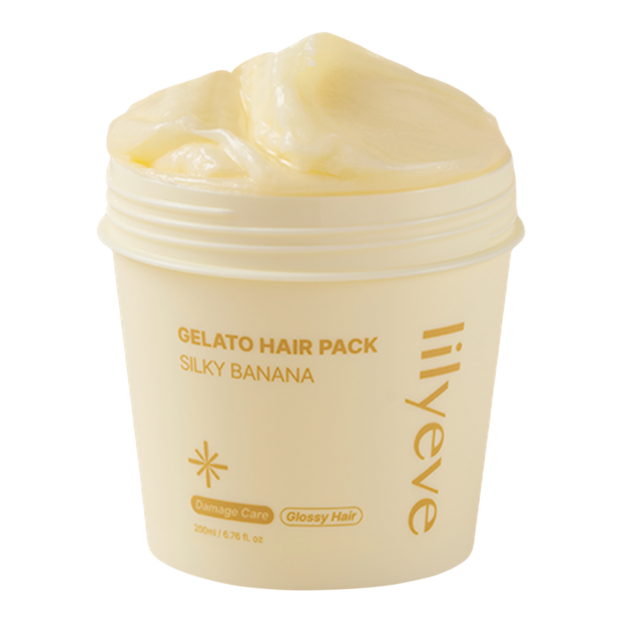 Lilyeve RepairTurn Gelato Hair Pack Silky Banana- 200 ml - Image 2