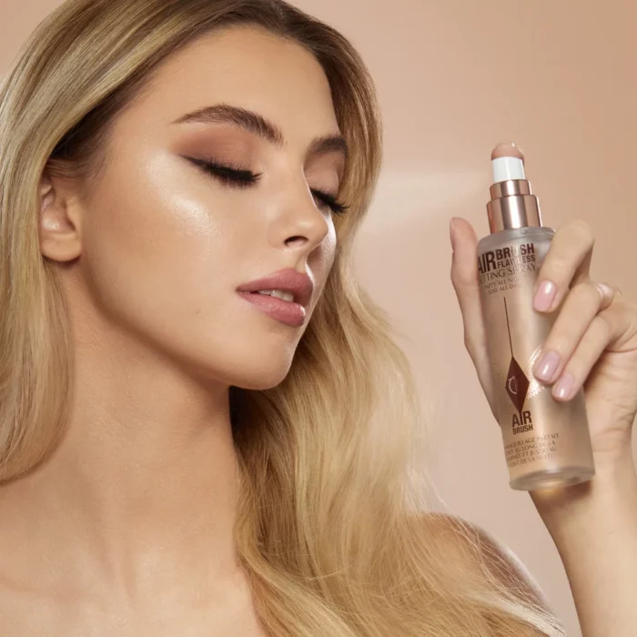 ⁦Charlotte Tilbury Airbrush Flawless Setting Spray Duo⁩ - الصورة ⁦6⁩