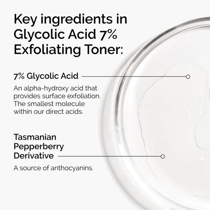 ⁦The Ordinary Glycolic Acid 7% Exfoliating Toner 240ml⁩ - الصورة ⁦7⁩