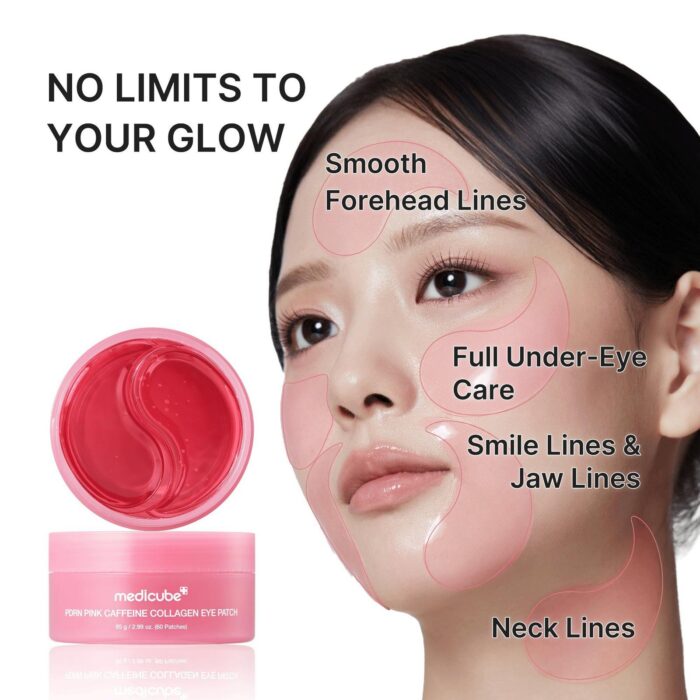 medicube - PDRN Pink Caffeine Collagen Eye Patch - Image 7