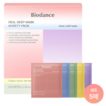 BIODANCE Real Deep Mask Variety Pack - 1pack (5pcs)