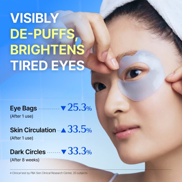 Klairs Blue Caffeine Full Cover Eye Patch - 1pack (60pcs - Image 6