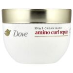 Dove Amino Curl Repair, 10 in 1 Cream Mask, 9.2 oz (260 g)
