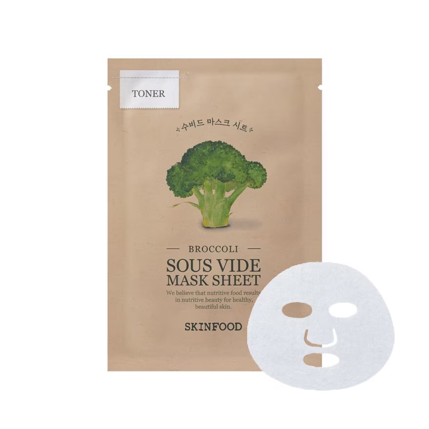 IMG_1934 SKINFOOD Broccoli Sous Vide Mask Sheet - Image 1