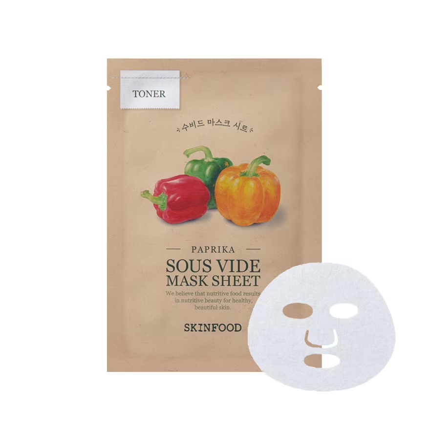 IMG_1935 SKINFOOD Paprika Sous Vide Mask Sheet - Image 1