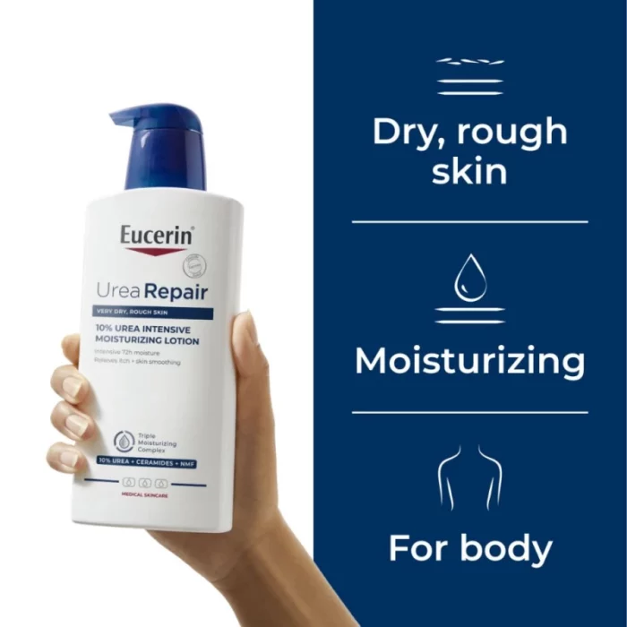 EUCERIN UREAREPAIR PLUS 10% UREA LOTION IMMEDIATE DRY SKIN RELIEF - 1000 ml - Image 3