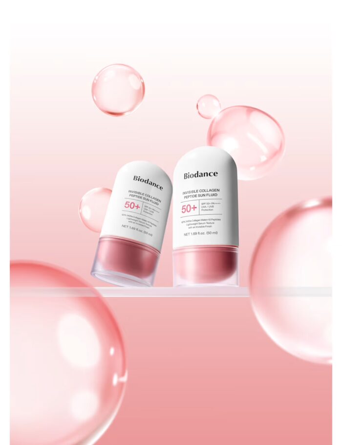 Biodance INVISIBLE COLLAGEN PEPTIDE SUN FLUID 50ml SPF50+ PA++++ - Image 3