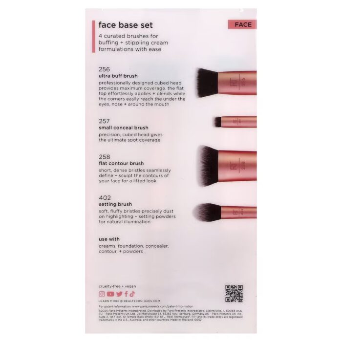 Real Techniques Face Base Set, 4 Piece Set - Image 3
