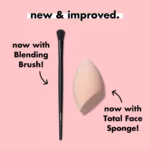 ⁦Elf makeup Full Face & Eye Makeup Brush Set with Travel Case⁩ - الصورة ⁦3⁩