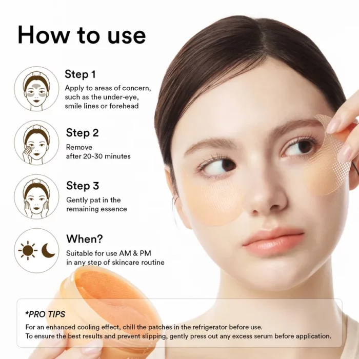 Abib - Glutathione Kojic Acid Eye Patch Vita Jelly 30 pairs - Image 7