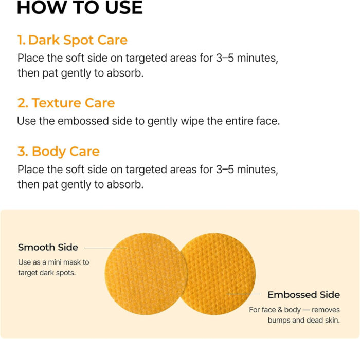 Dr.Melaxin TX-Kojic Acid Turmeric Toner Pad – 70 Pads / 190 ml - Image 8