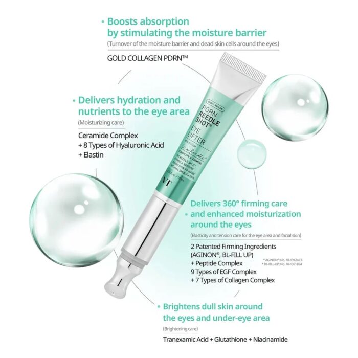 ⁦VT PDRN Reedle Shot Eye Lifter 15ml⁩ - الصورة ⁦2⁩