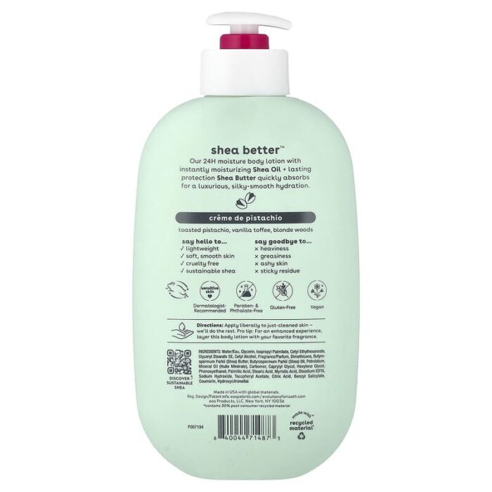 eos Crème de Pistachio Body Lotion 473 ml - Image 2