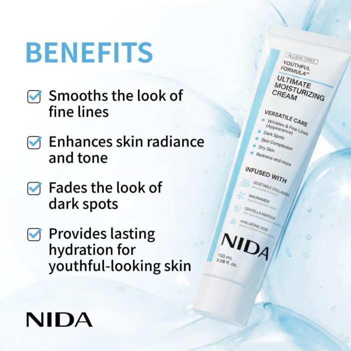 NIDA Youthful Formula Ultimate Moisturizing
Cream - 100 ml - Image 2