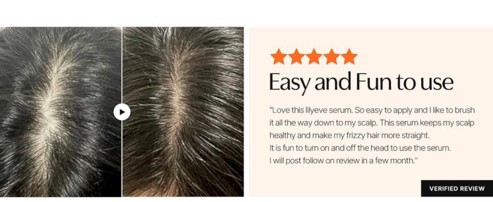 ⁦Lilyeve
Grow:Turn Exosome Brush Ampoule 30ml⁩ - الصورة ⁦7⁩