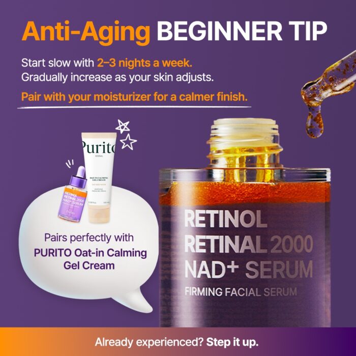 Purito SEOUL Retinol Retinal 2000 NAD+
Serum - Image 8