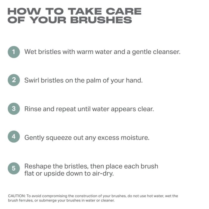 Morphe Along For The Glide 6-Piece Travel Brush Set - Image 7